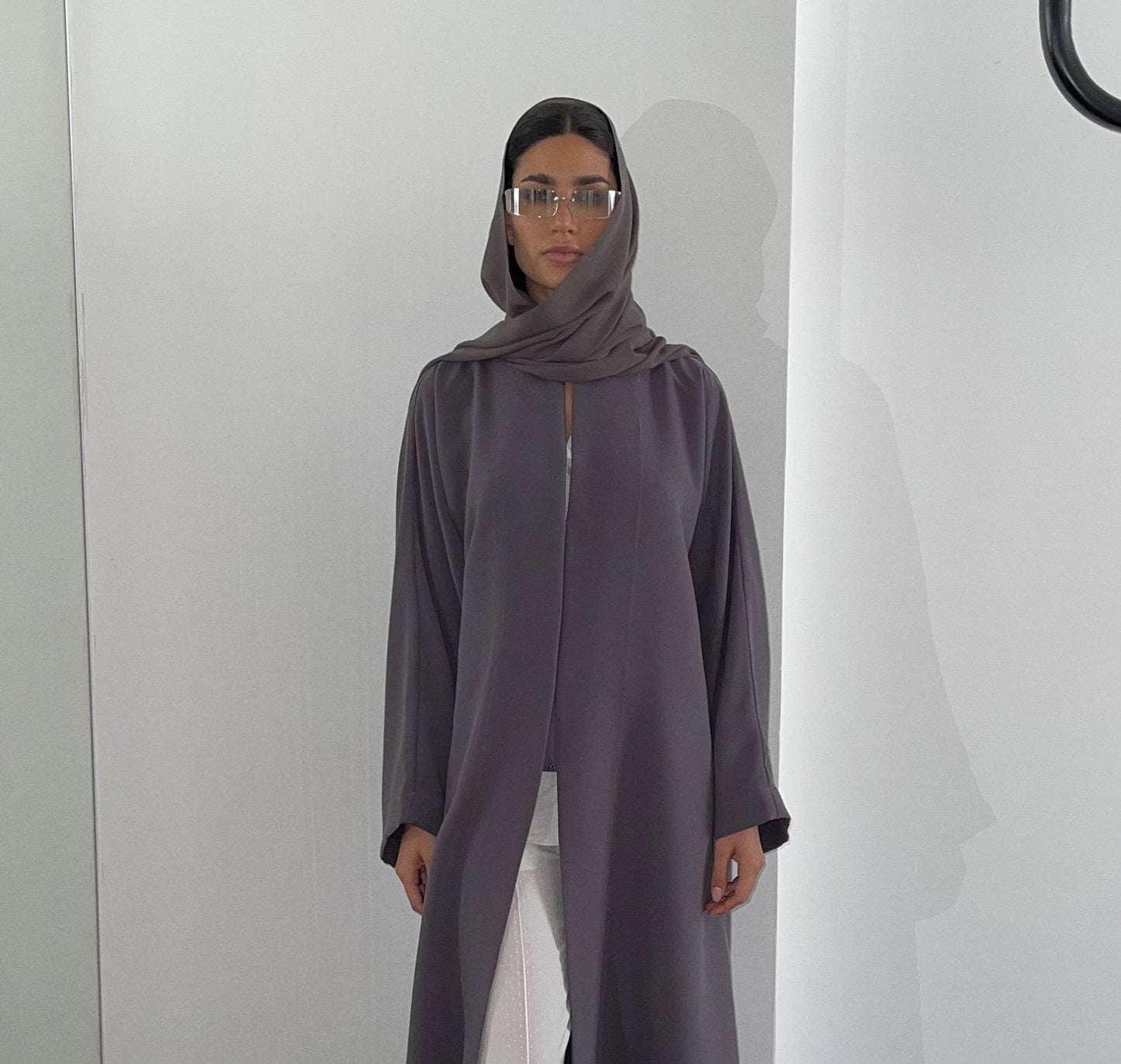 the daily button down - gray (RTW)