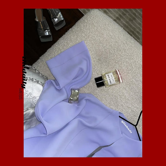 the daily button down - lavender
