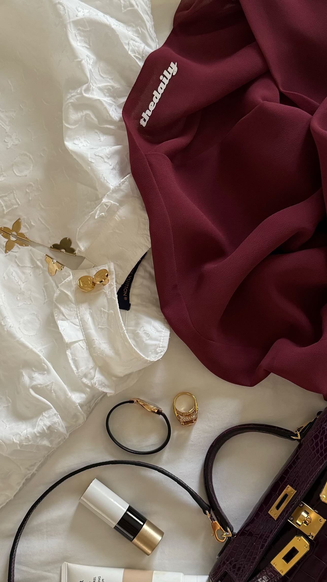 the zigzag stitch abaya - magenta