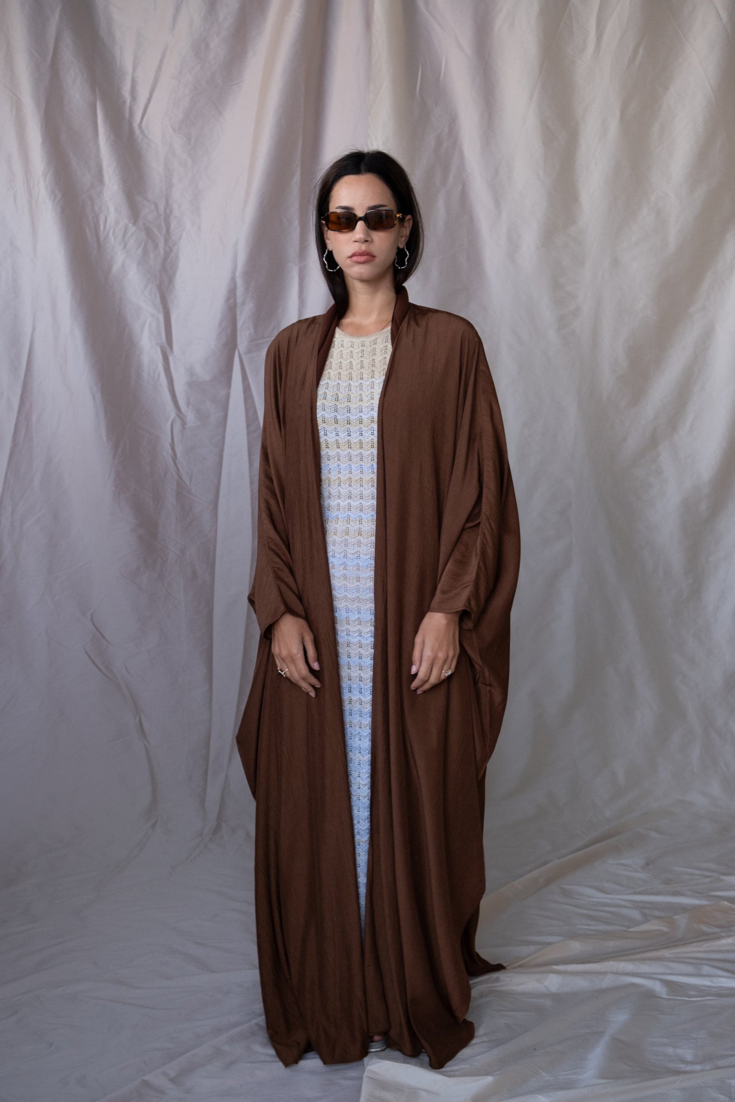 the daily cover - dark brown