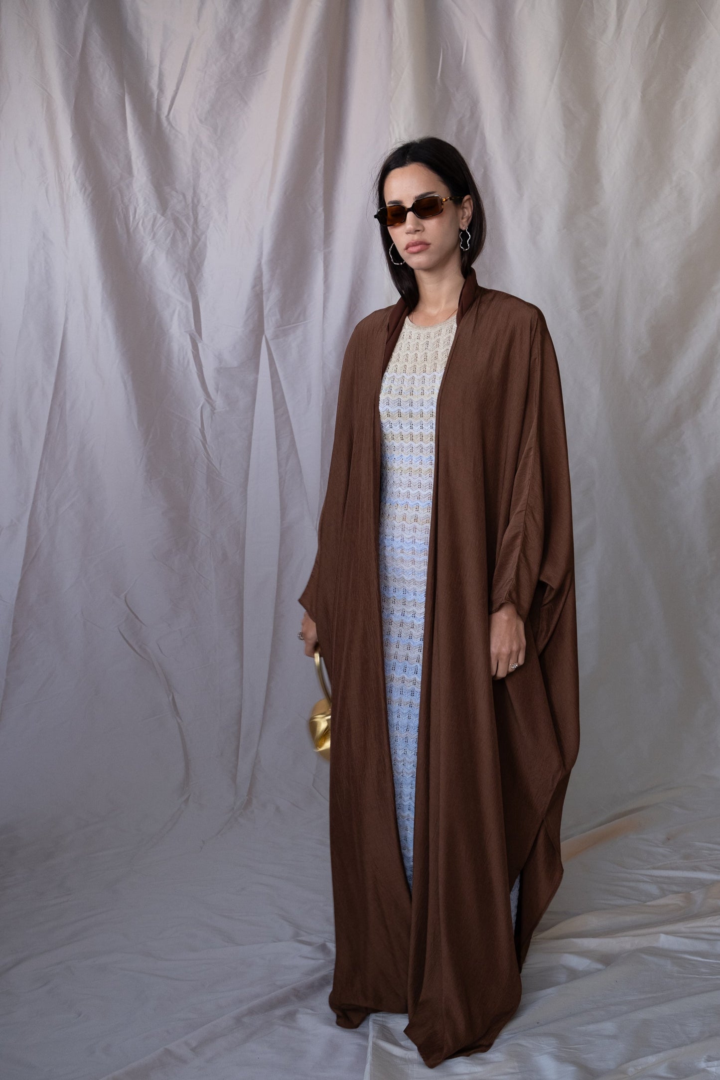 the daily cover - dark brown