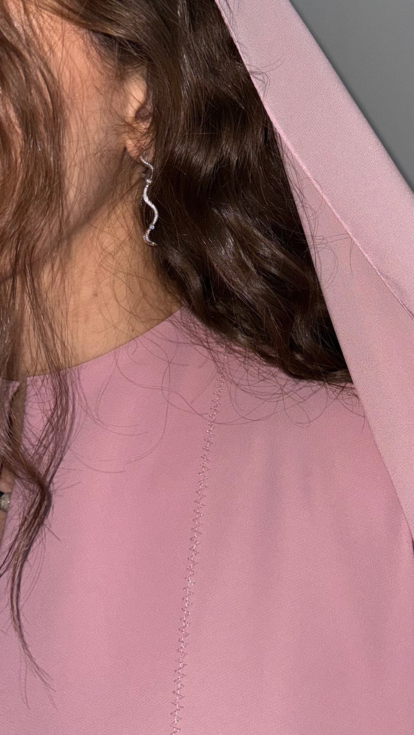 the daily button down - powder pink