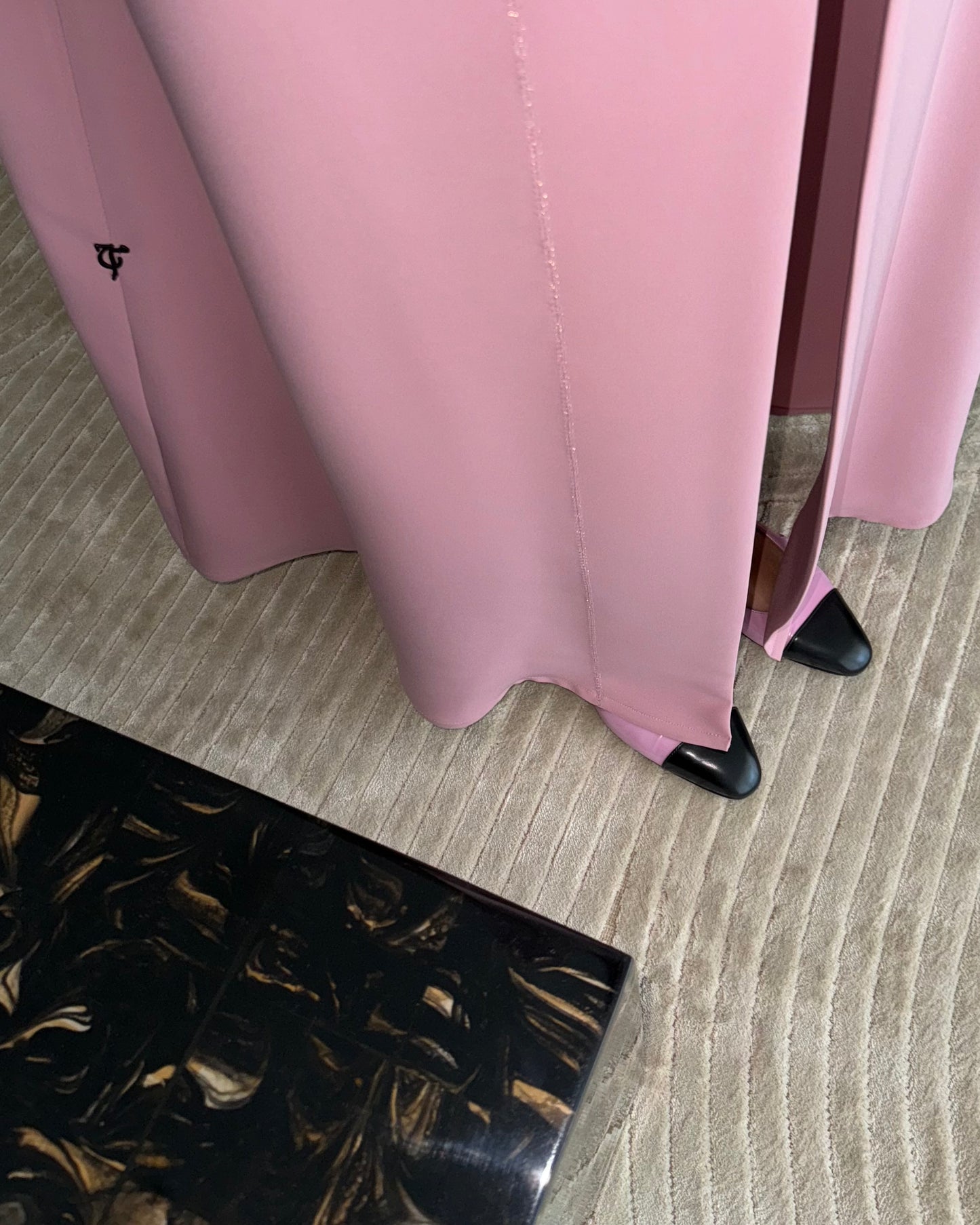 the daily button down - powder pink
