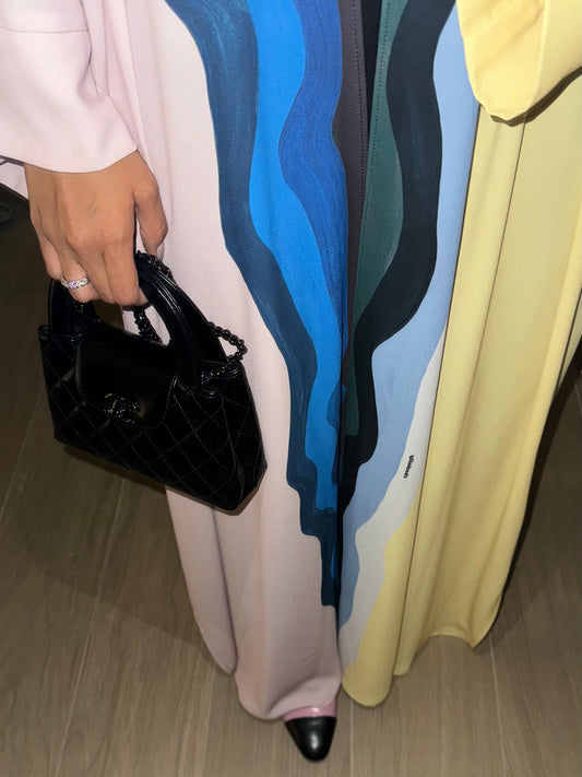 the paint strokes abaya - light edit